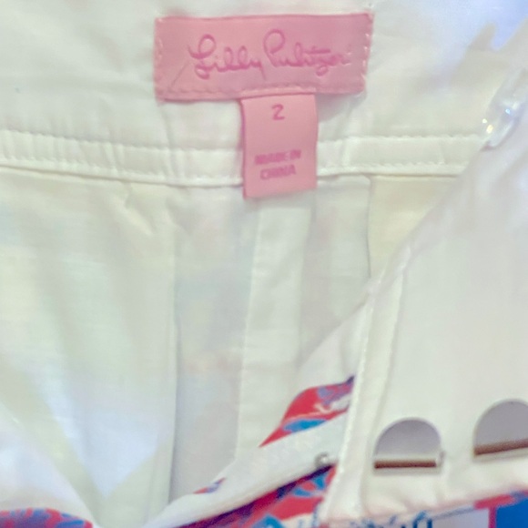 Lilly Pulitzer Patterned Skirt tiny dots very unnoticeable stain - Picture 5 of 10